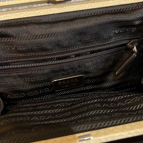 Vintage Prada Purse with Slipper/Shoe compartment - Picture 4 of 10